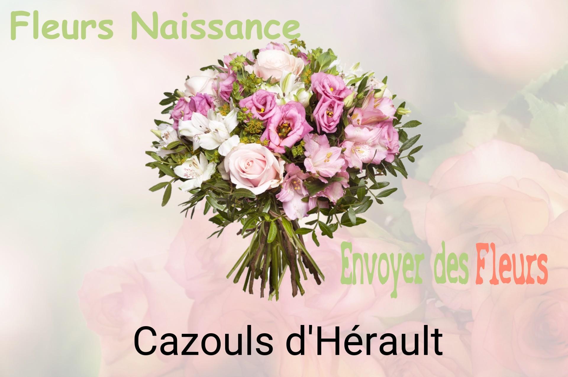 Bouquet de fleurs de naissance livré à Cazouls-d'Hérault